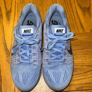 Nike womens lunarglide 7 running shoe periwinkle